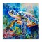 Stupell Industries Rainbow Turtle Reef Canvas, design by LSR Creative Studio